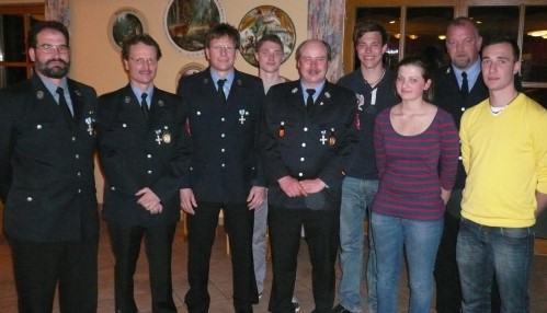 Feuerwehr Joshofen Vorstandschaft ab 2012