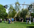 Maibaum aufstellen 2012
