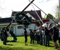 Maibaum aufstellen 2012