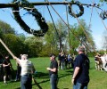 Maibaum aufstellen 2012