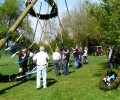 Maibaum aufstellen 2012