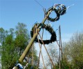Maibaum aufstellen 2012