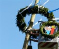 Maibaum aufstellen 2012