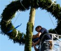 Maibaum aufstellen 2012