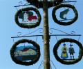 Maibaum aufstellen 2012