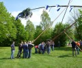 Maibaum aufstellen 2014
