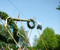 Maibaum aufstellen 2014