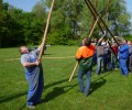 Maibaum aufstellen 2014