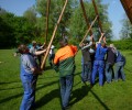 Maibaum aufstellen 2014