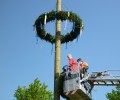 Maibaum aufstellen 2014