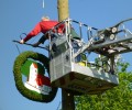 Maibaum aufstellen 2014