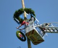 Maibaum aufstellen 2014
