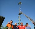 Maibaum aufstellen 2014