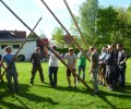 Maibaum aufstellen 2018