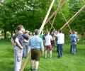 Maibaum aufstellen 2018