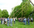 Maibaum aufstellen 2018