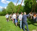 Maibaum aufstellen 2018